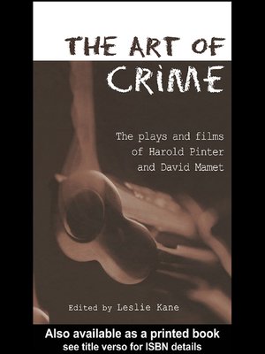 cover image of The Art of Crime